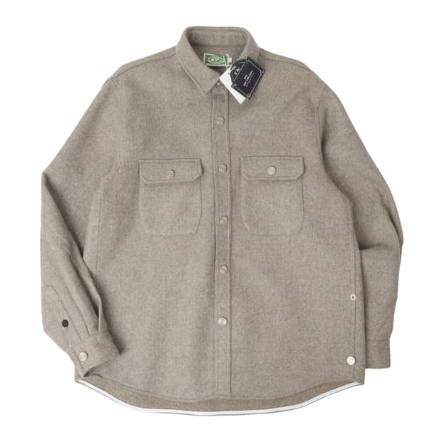 STU 에스티유 베이지 울 자켓