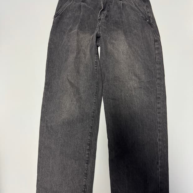 디미트리블랙 빈티지 워싱 흑청 데님팬츠 29.1인치