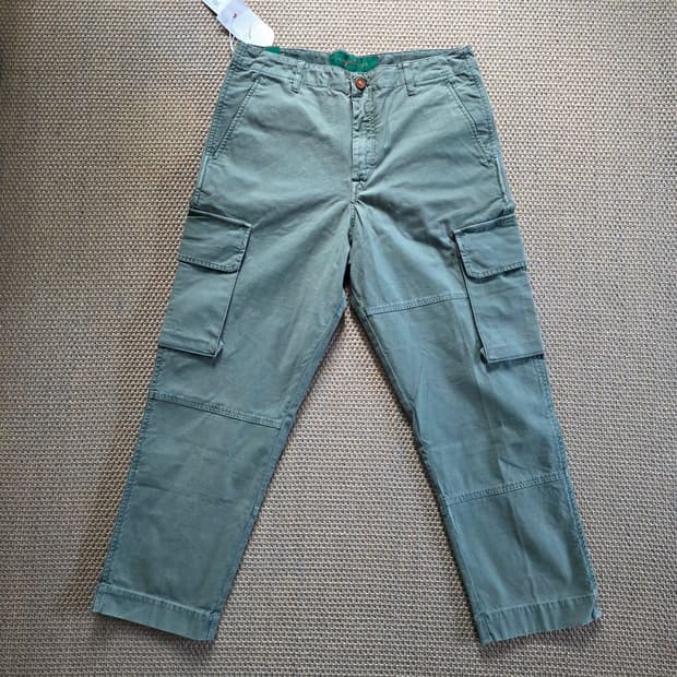 Handpicked 핸드픽드 역작 이탈리안 최상급 코튼 카고 치노 팬츠 