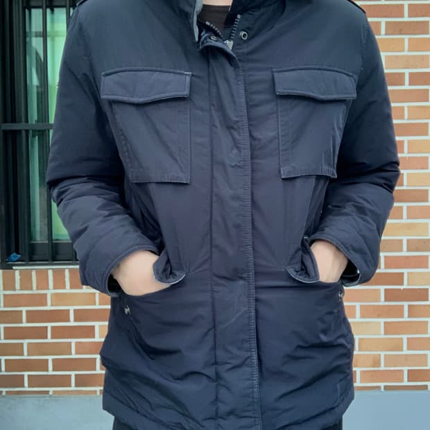 (L)헨리코튼 덕다운 필드자켓 패딩