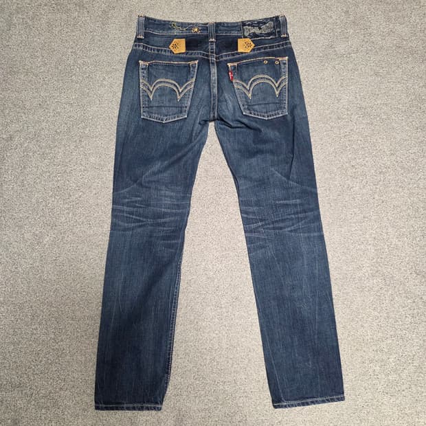 일본제 Edwin 웨스턴 데님 팬츠 31-32