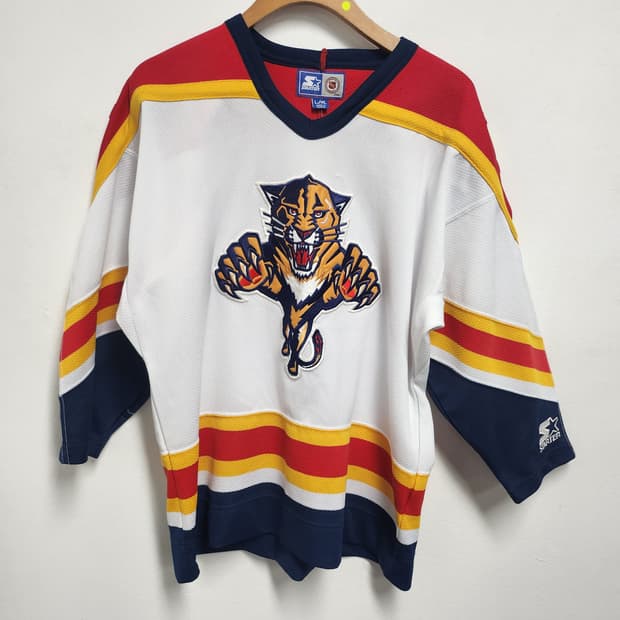 [XL] 스타터 플로리다 팬서스 NHL 져지