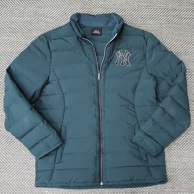 MLB 오리털 견량패딩 남자110