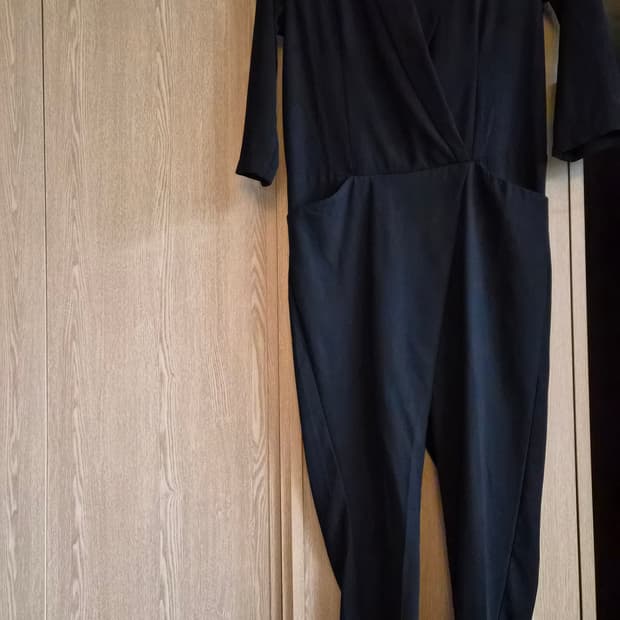 ASOS 블랙 점프수트