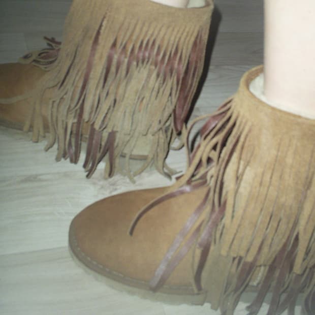 Koolaburra-UGG (vintage fur boots)