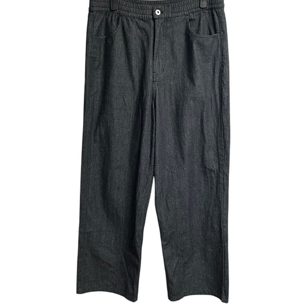 데꼬로소 와이드 밴딩 팬츠 1SIZE