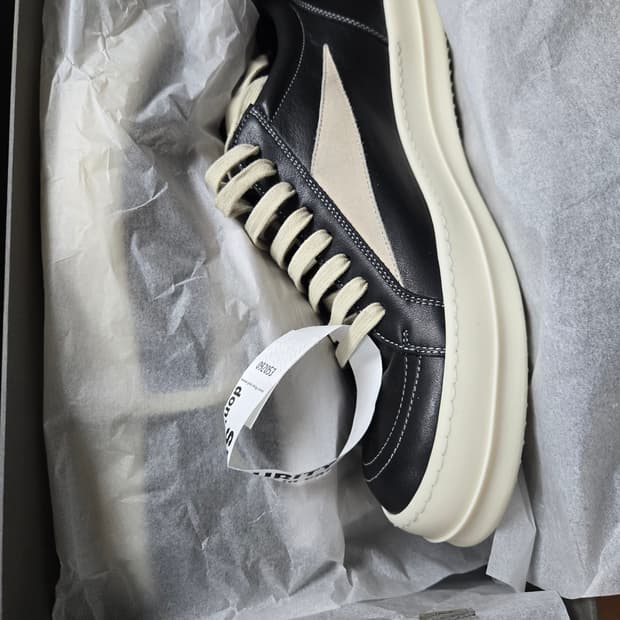 릭오웬스 릭반스 가죽