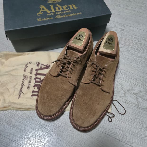 [7.5E] 알든 29336F 스웨이드 스너프 더비 슈즈 990 9901