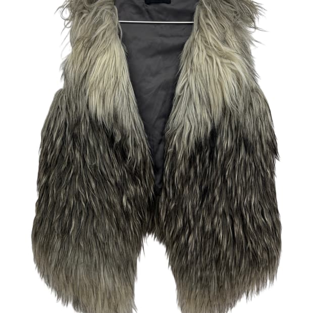 Diesel faux fur vest