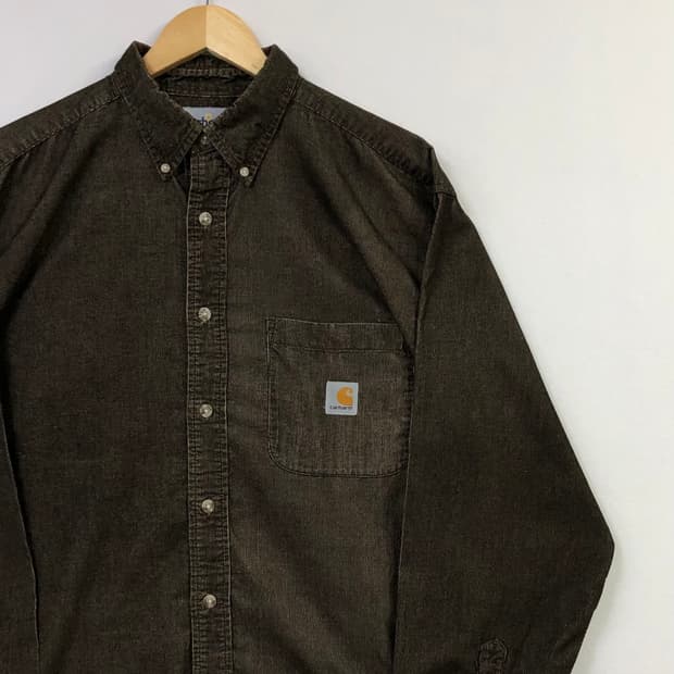 L 칼하트 코듀로이 셔츠