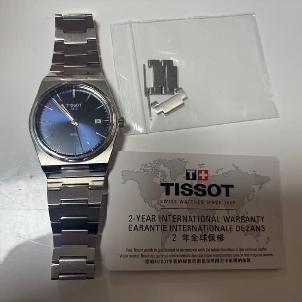 티쏘 prx청판 40mm