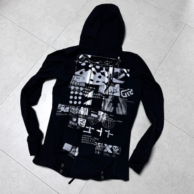 11byBBS / Fuck u 후드 집업 / M