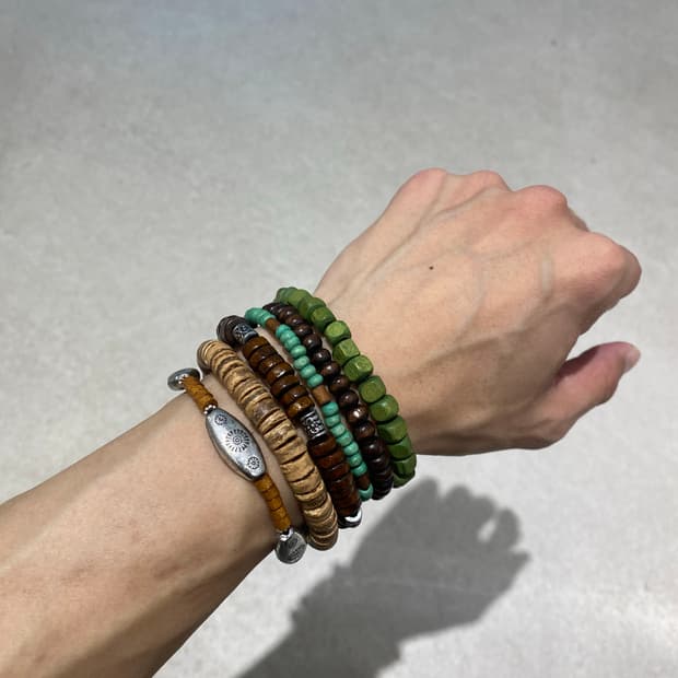 🔥레이어드 우드 팔찌🔥