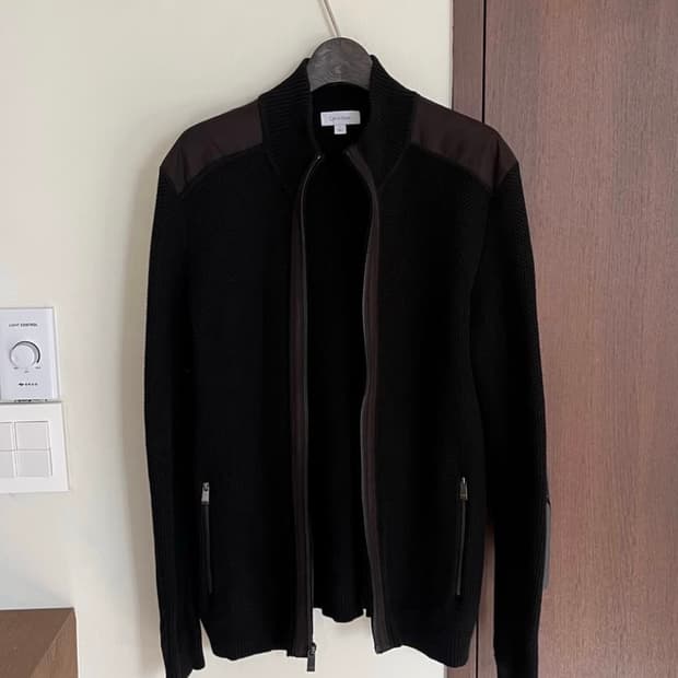 CK 캘빈클라인 니트 집업