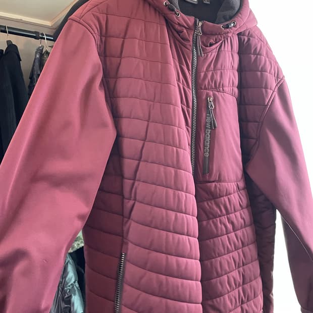 뉴발란스 하이브리드 후드집업