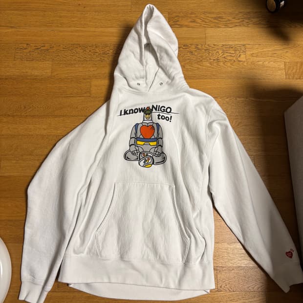 Human Made x I Know Nigo Too Hoodie/XXL