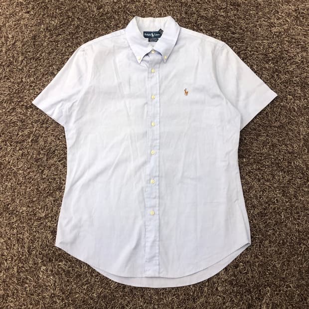 폴로 랄프로렌 옥스포드 포니 반팔 셔츠