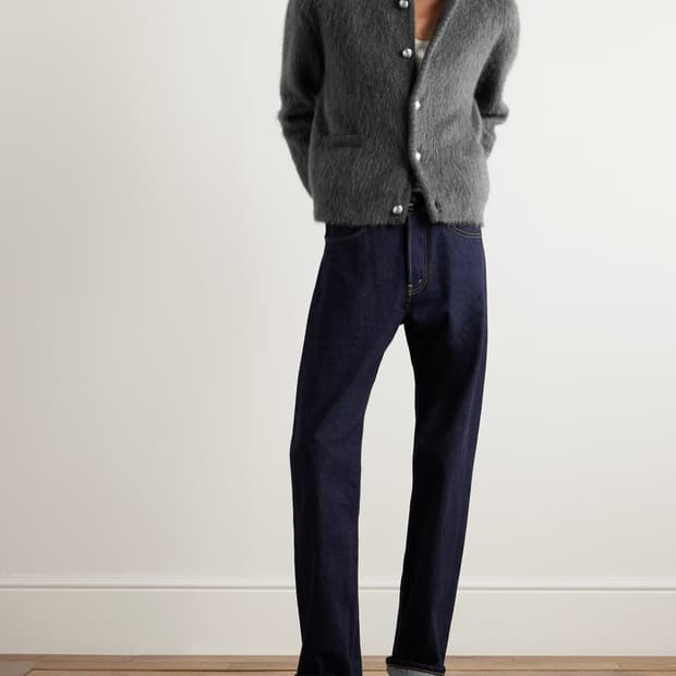 (M) 셀린느 브러쉬드 모헤어 가디건