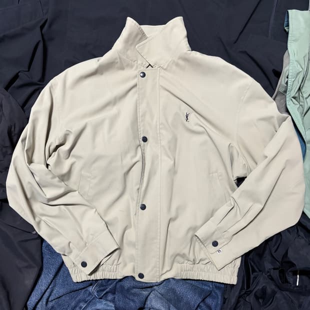 vintage ysl spring jacket 105size