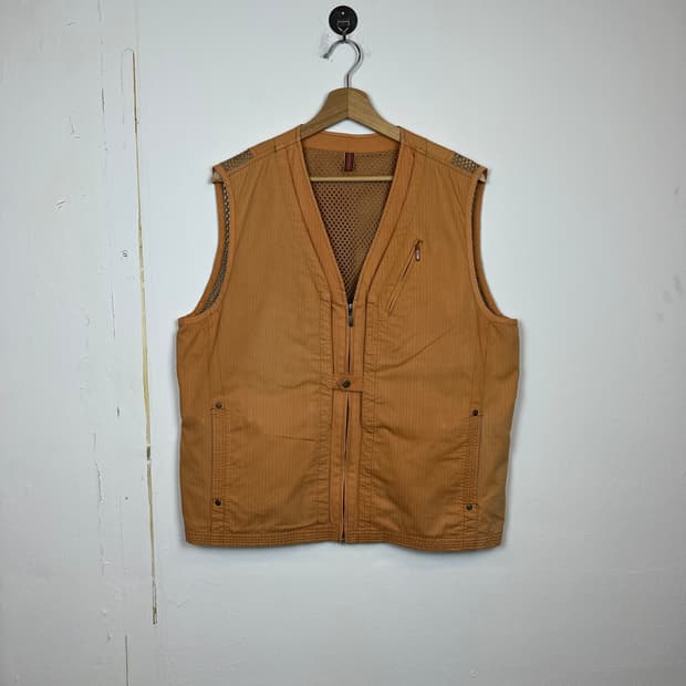 Playboy  오렌지 메쉬 안감  베스트 L