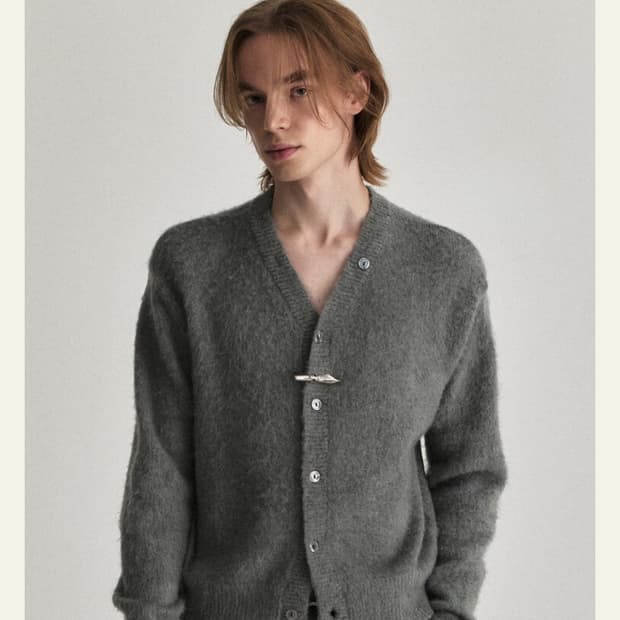 웨이비니스 브이넥 가디건 3사이즈