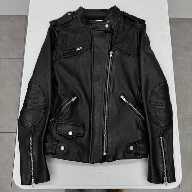 산드로 양가죽 자켓 