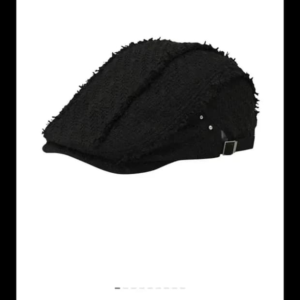 보헤미안 서울 트위드 헌팅캡