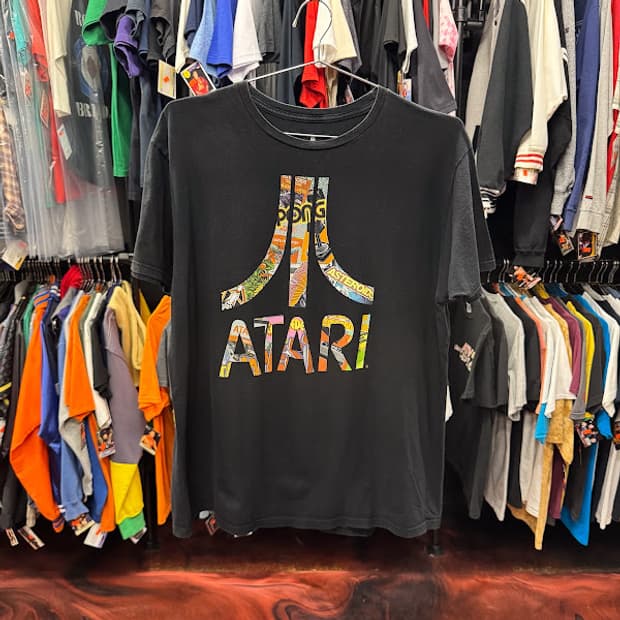 2019년 빈티지 Atari 레트로 게임 티셔츠