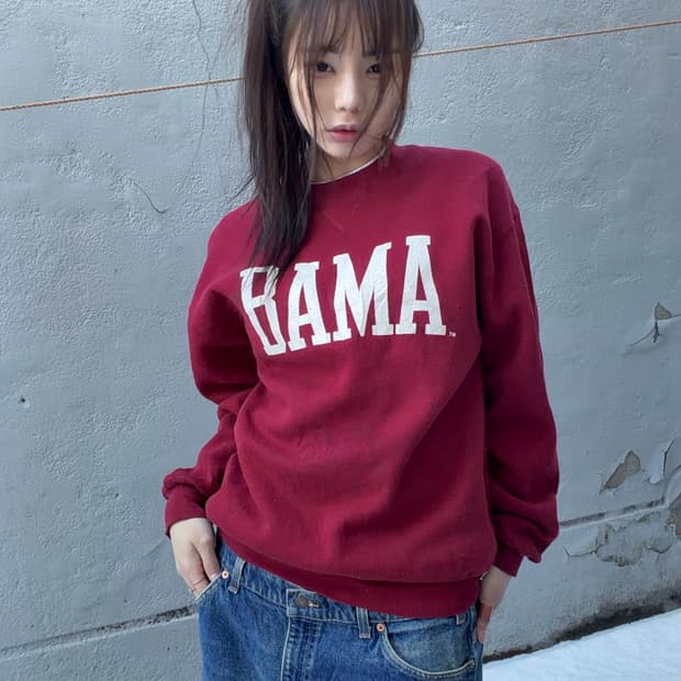 90s RUSSELL U.S.A bama sweat shirt T