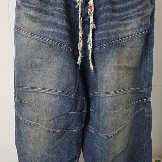 발렌시아가 더블니 데님 팬츠 XS