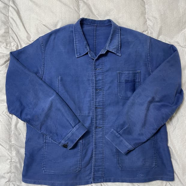 60s 몰스킨 프렌치 워크자켓