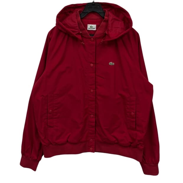 라코스테 우먼 후드탈착 자켓