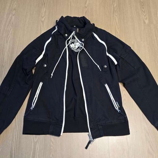 아비렉스 후드자켓 팔부분 탈착가능