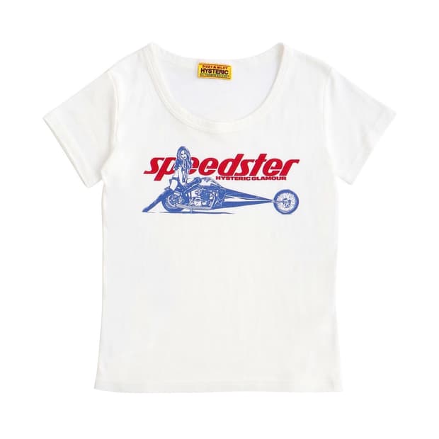 [품절제품/미개봉새상품] 히스테릭글래머 스피드스터 반팔 티셔츠