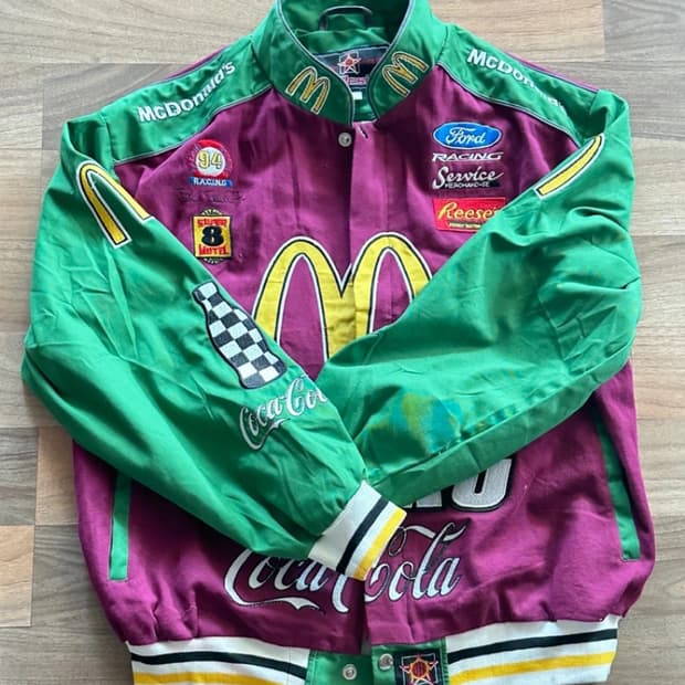 맥도날드x코카콜라 레이싱자켓