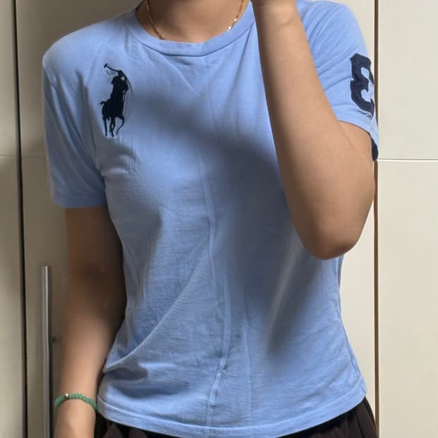 폴로 랄프로렌 빅포니 베이비 블루 반팔티