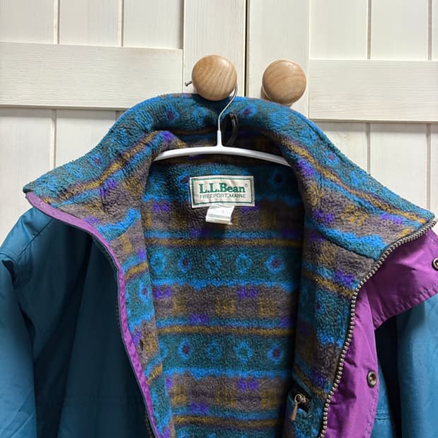 90s 90년대 usa 미제 엘엘빈 llbean 플리스 자켓 m정도