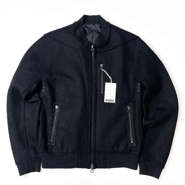랑방 LANVIN 00s 울 항공 자켓 A1074