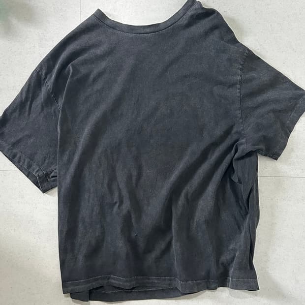 더 뤡코즈 블랭크 티셔츠 블랙 1