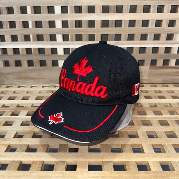 빈티지 캐나다 파이핑 라인 캡