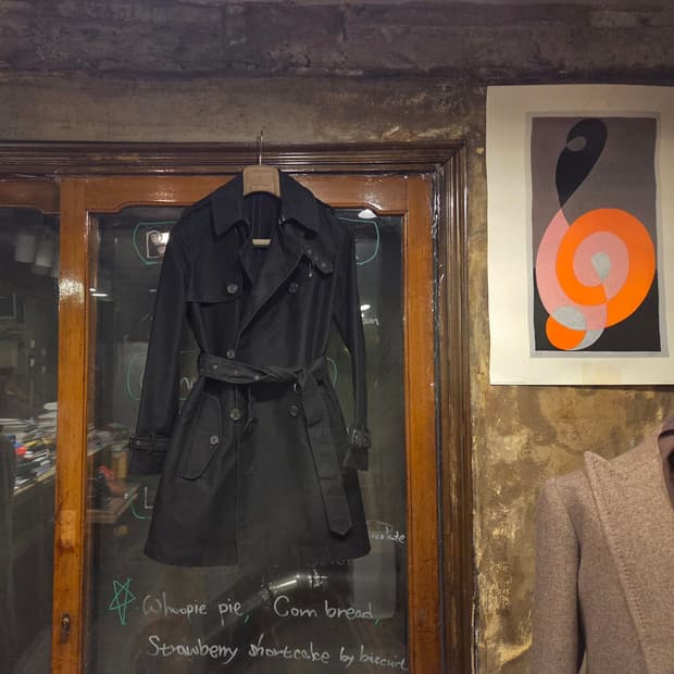 00'S 폴로랄프로렌 몰스킨 트렌치코트