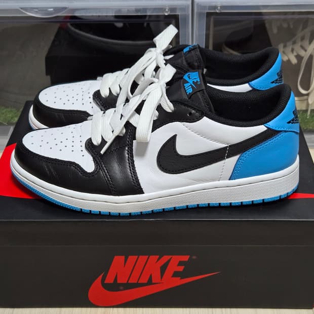 [판매](260)나이키 조던 1 레트로 로우 OG 파우더 블루