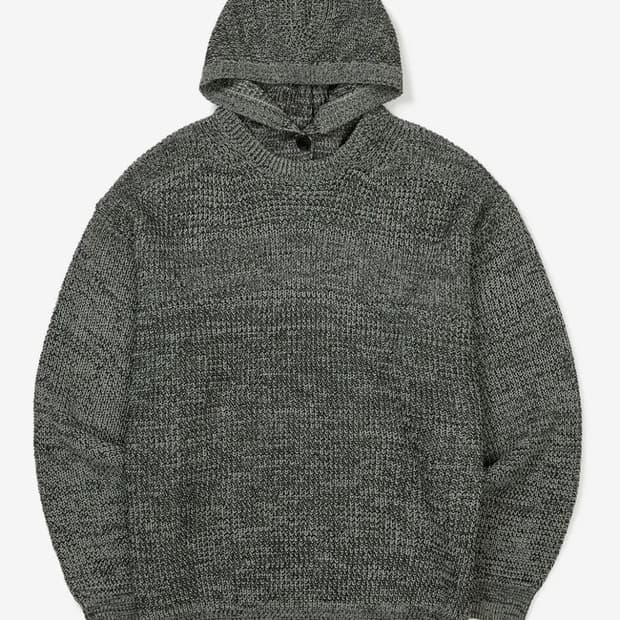 워셔블 카키 니트 바라클라바 m