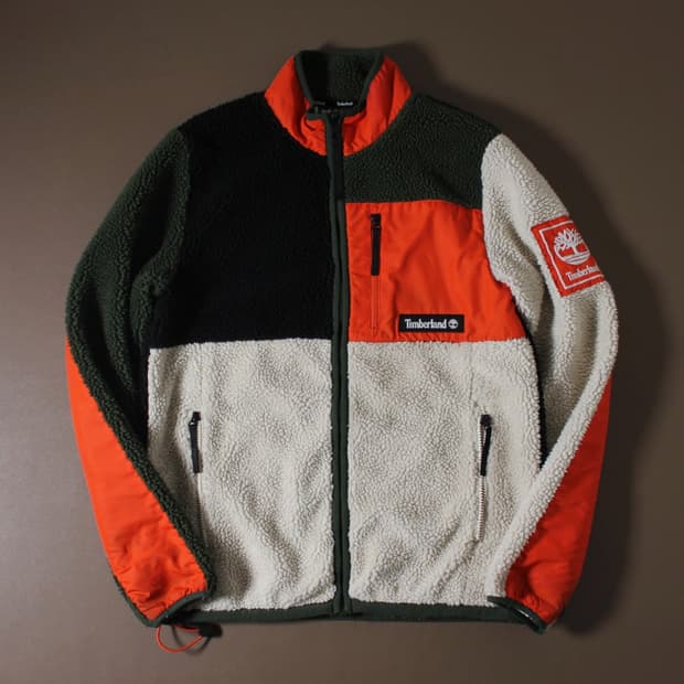 Timberland 팀버랜드 컬러블록 플리스 집업