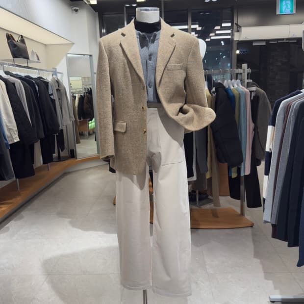 Made in Japan Kent & Curwen Ltd. 트위드 자켓