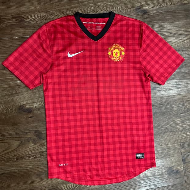 12-13 나이키 맨유 홈 유니폼 레드