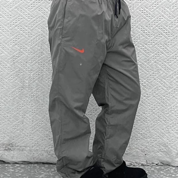 나이키 T90 올드스쿨 카키그레이 밴딩 트랙팬츠 M C07594