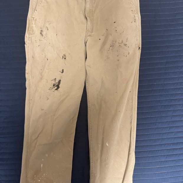 Carhartt distressed work pants
