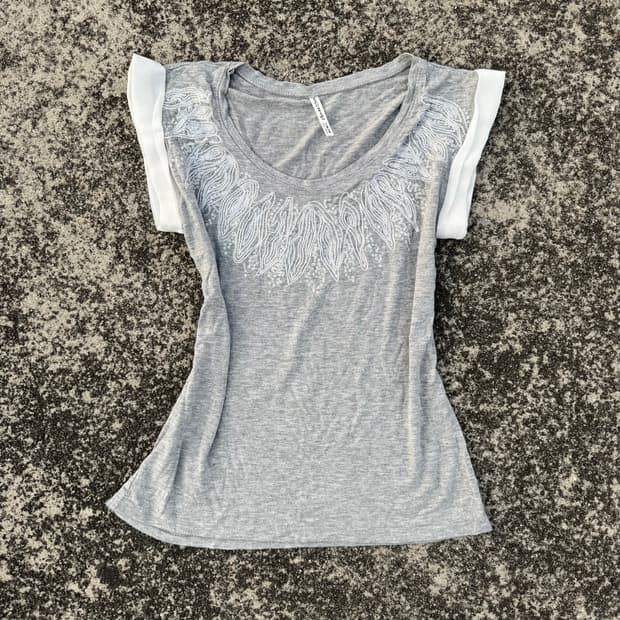 Vintage print top