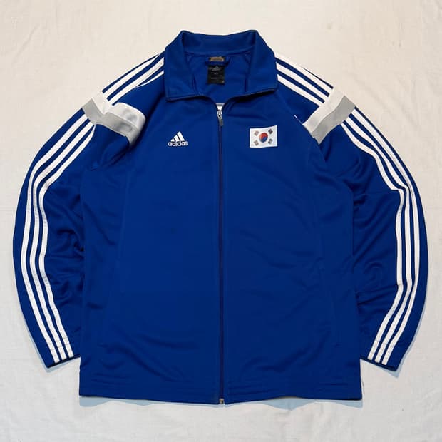 아디다스 대한민국 태극기 국가대표 져지 블루